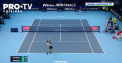Tenismenul Novak Djokovic si-a asigurat calificarea in semifinalele Turneului Campionilor, dupa ce l-a invins pe rusul Andrei Rublev - VIDEO