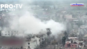 Bombardamente in regiunea ocupata Donetk, unde in ultimele 24 de ore au fost atacuri masive. Victime nu au fost anuntate - VIDEO