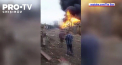 13 persoane au fost ranite, iar mai multe case au fost distruse in urma unui atac cu rachete asupra orasului Dnipro din centrul Ucrainei - VIDEO