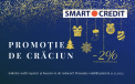 Sarbatorile de iarna bat la usa, iar compania SMART CREDIT surprinde, placut, ca de obicei, prin ofertele sale unice si generoase, atat pentru clientii sai, cat si pentru potentialii clienti!