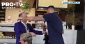 Olivier Giroud a fost felicitat de colegii de la echipa nationala, dupa ce a devenit cel mai bun marcator din istoria Frantei - VIDEO