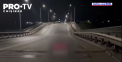 Un pod foarte important din punct de vedere strategic de la marginea Melitopolului ocupat a fost tinta unui atac si a suferit daune grave. Martor: "Au lovit pilonii de sustinere" - VIDEO