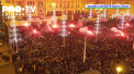 Sarbatoare de zile mari in Croatia. Amatorii fotbalului au celebrat pe strazile orasului Zagreb cucerirea medaliilor de bronz de la Campionatul Mondial - VIDEO