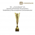 B.C. ,,Comertbank” S.A. laureat al Premiului Anual pentru Vizibilitate si Recunoasterea Consumatorului
