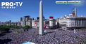 Mare sarbatoare si pentru fanii nationalei Argentinei. Strazile celor mai mari orase din intreaga lume au fost impanzite de suporterii echipei lui Messi - VIDEO