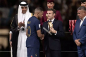 CM 2022: Discursul presedintelui Emmanuel Macron din vestiarul Frantei - VIDEO
