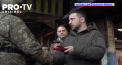 Presedintele ucrainean Volodimir Zelenski a mers din nou pe front. De aceasta data, el a facut o vizita surpriza in Bahmut, unde fortele ucrainene si cele rusesti duc lupte crancene de luni de zile - VIDEO