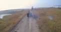 O coloana blindata ruseasca s-a „impotmolit” in Donetk dupa ce a fost lovita cu drone, Javeline si sisteme Stugna-P - VIDEO