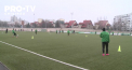 Reveniti din vacanta, fotbalistii clubului Zimbru Chisinau se antreneaza asiduu pe terenul de fotbal. Echipa se pregateste de faza finala a Super Ligii din Moldova - VIDEO