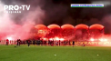 Mii de fani ai clubului AIK Stockholm au organizat un adevarat spectacol pirotehnic, cu ocazia primului antrenament din 2023 - VIDEO 