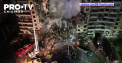 Numarul victimelor creste la Dnipro. Cel putin 40 de oameni au murit in cladirea distrusa sambata de o racheta ruseasca - VIDEO