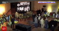 Presedintele ucrainean Volodimir Zelenski impreuna cu sotia sa, Olena, au participat la ceremonia de inmormantare a ministrului de interne si a colegilor sai - VIDEO