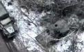 Imagini cu coloana de blindate rusesti distrusa. Ce s-a intamplat langa Vuhledar - VIDEO
