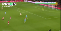 Lupta pentru titlul din Premier League devine tot mai echilibrata. Primele doua echipe din clasament, Manchester City si Arsenal s-au intalnit in batalie directa - VIDEO
