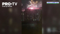 Suporterii celor de la Liverpool isi doresc cu orice pret victoria in duelul cu Real Madrid. Fanii cormoranilor au lansat artificii pe parcursul noptii in preajma hotelului - VIDEO