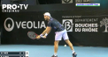 Tenismenul Radu Albot a fost eliminat in runda de debut a turneului din Marseille - VIDEO