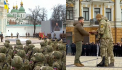 La un an de la invazia Rusiei in Ucraina, Volodimir Zelenski a tinut un discurs in centrul Kievului si a oferit distinctii mai multor militari, dar si familiilor acestora - VIDEO 