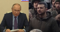 Pe langa ciocnirea armatelor in conflictul din Ucraina are loc si cea a celor doi Vladimiri, Putin si Zelenski. Unul - fost membru KGB care se agata de putere, celalalt - fost actor devenit lider razboinic - VIDEO 