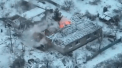 Rusii au atacat din nou cu drone kamikaze. Continua lupta pentru Bahmut. Imagini din orasul distrus de bombardamente - VIDEO