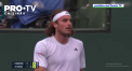 Surpiza de proportii la concursul masculin de la Indian Wells. Al doilea favorit la castigarea competitiei, Stefanos Tsitsipas a fost eliminat - VIDEO