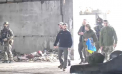 Volodimir Zelenski, in vizita pe linia frontului de langa Bahmut - VIDEO 