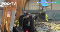 Un fotbalist al unei echipe din campionatul Belgiei a ajuns de urgenta la spital. A  aterizat cu masina intr-o sala de sport - VIDEO