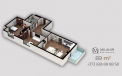 MilaniN: Creste-ti portofoliul imobiliar cu un apartament de 89m2! Acum cu reducere!
