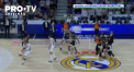 Meciul Real Madrid - Partizan Belgrad, din Euroliga de baschet, abandonat dupa ce jucatorii s-au luat la bataie - VIDEO