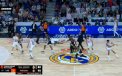Bataie generala la meciul de baschet Real Madrid-Partizan Belgrad. Partida a fost incheiata din cauza numarului mare de jucatori eliminati - VIDEO 