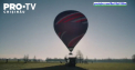 Un britanic pasionat de senzatii extreme a avut parte de aventura vietii pe bicicleta sa, de tip BMX. Acesta a executat trucuri care iti taie respiratia pe o platforma agatata de un balon cu aer cald - VIDEO