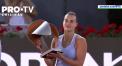 Aryna Sabalenka a devenit campioana la Masters-ul din Madrid. Tenismena din Belarus a invins-o pe lidera mondiala, Iga Swiatek - VIDEO 