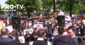 A fost haos in capitala. Simpatizantii partidului SOR, adusi organizat au protestat in fata Parlamentului impotriva guvernarii. S-au adunat si persoane care au protestat contra mitingului - VIDEO 