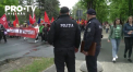 Panglica bicolora - motiv de cearta intre cetateni si politisti. Unii participanti la mars spun vor contesta amenzile in instanta - VIDEO  