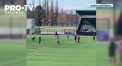 Caz inedit in Cupa Finlandei la fotbal. Meciul de fotbal a fost intrerupt de un copil pe bicicleta - VIDEO