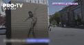 Lucrare neobisnuita, instalata la Kiev. O balerina pe cartuse de gloante atrage atentia asupra razboiului - VIDEO