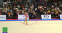 Premiera la Arena Chisinau. Cinici sportive au stralucit la turneul international de gimnastica ritmica Spring Cup - VIDEO