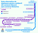 Recomandari si harti cu rute alternative de deplasare in contextul Summitului Comunitatii Politice Europene - FOTO