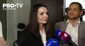Evghenia Gutul a refuzat sa comenteze acuzatiile care i se aduc ei si partidului SOR. „Asta inseamna sa te mariti cu succes. Mai mult nu o sa comentez” - VIDEO