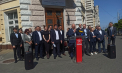 In fata primariei din capitala, socialistii au anuntat ca vor avea propriul candidat la alegerile municilape din toamna - VIDEO 