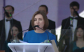 Momentul in care Maia Sandu scandeaza „Europa” de pe scena din PMAN, iar oamenii prezenti la manifestatie au urmat-o - VIDEO