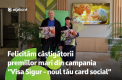 OTP Bank a desemnat castigatorii premiilor mari ai campaniei Visa Sigur - noul tau card social