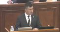 Procurorul general interimar, Ion Munteanu, de la tribuna Parlamentului,  solicitat ridicarea imunitatii parlamentare a deputatului Marina Tauber - VIDEO 