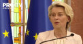 Ursula von der Leyen la Chisinau: „Va sustinem sa faceti fata impactului razboiului din Ucraina si sa va aducem mai aproape de Uniunea Europeana” - VIDEO