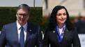Atmosfera tensionata intre presedintii Serbiei si Kosovo. S-au evitat si s-au criticat de la distanta la Summitul Comunitatii Politice Europene de la Bulboaca
