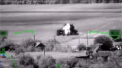 Rusii au aruncat in aer un tractor si s-au laudat ca au distrus unul dintre cele mai avansate tancuri ale Ucrainei - VIDEO 