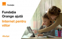 Fundatia Orange ajuta. Internet pentru viitor