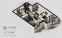 MilaniN: Apartament de 49.95m2 - perfect pentru o investitie pe termen lung. Vezi oferta!