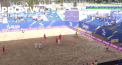 Reprezentativa Moldovei de fotbal pe plaja a debutat cu o infrangere la Jocurile Europene. Tricolorii au pierdut in confruntarea cu Elvetia - VIDEO 