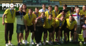 Fotbalistii clubului Zimbru Chisinau si-au primit medaliile de bronz pentru locul trei ocupat in Super Liga Moldovei - VIDEO