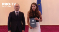 Sportivii moldoveni medaliati la Jocurile Europene din Polonia si la Campionatul European de Haltere printre juniori si-au primit premiile - VIDEO